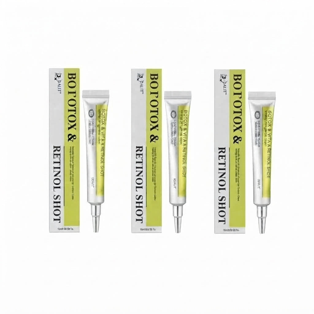 Botox & Retinol Shot - Eraser for Deep Wrinkles, Sagging Jowls & Puffy Eyes