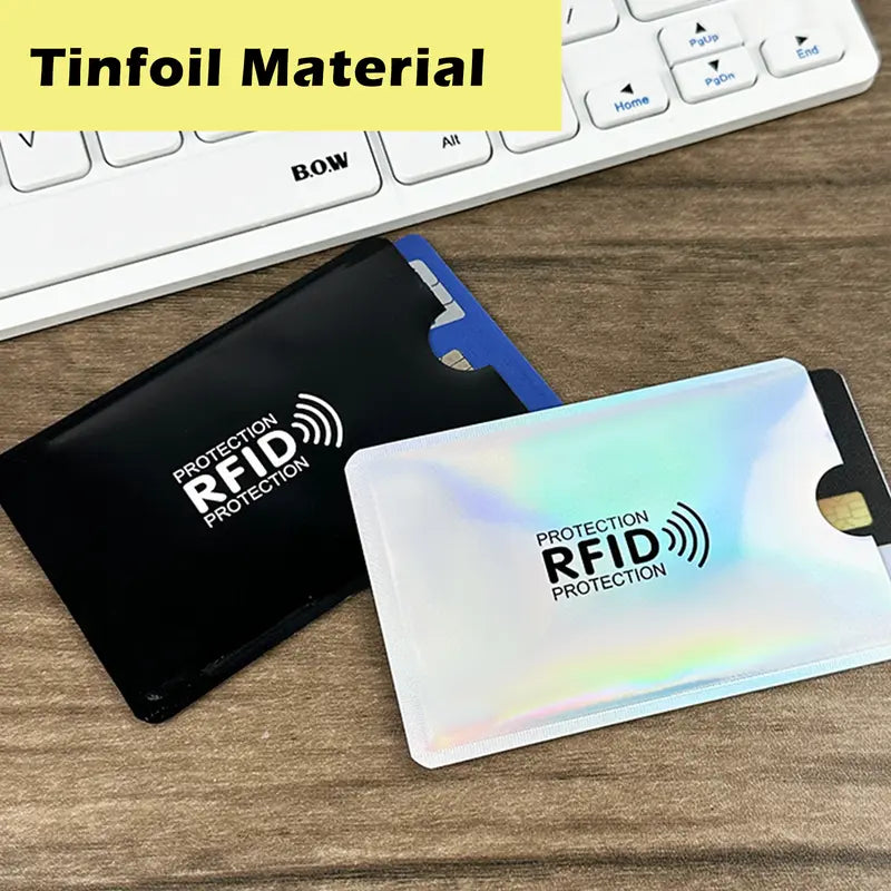 SecureShield™ RFID Blocking Sleeves (8-Pack)