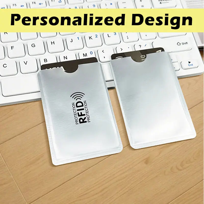 SecureShield™ RFID Blocking Sleeves (8-Pack)