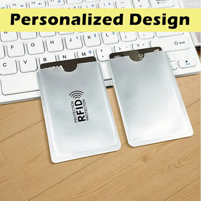 SecureShield™ RFID Blocking Sleeves (8-Pack)