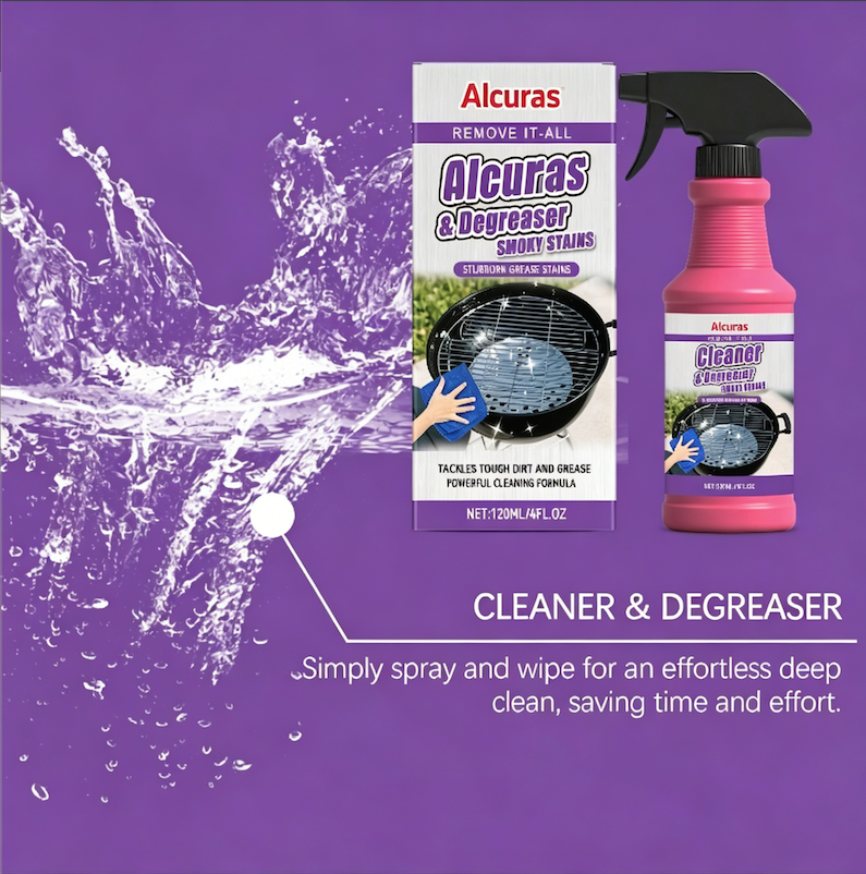 Fast-Acting Heavy-Duty Grill Degreaser Spray