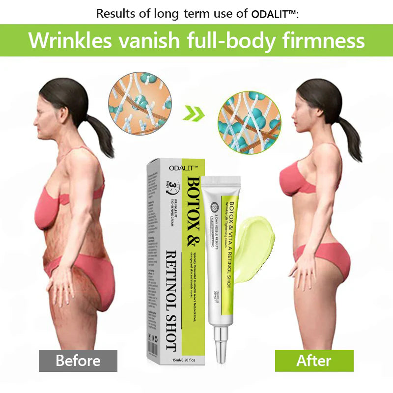 Botox & Retinol Shot - Eraser for Deep Wrinkles, Sagging Jowls & Puffy Eyes