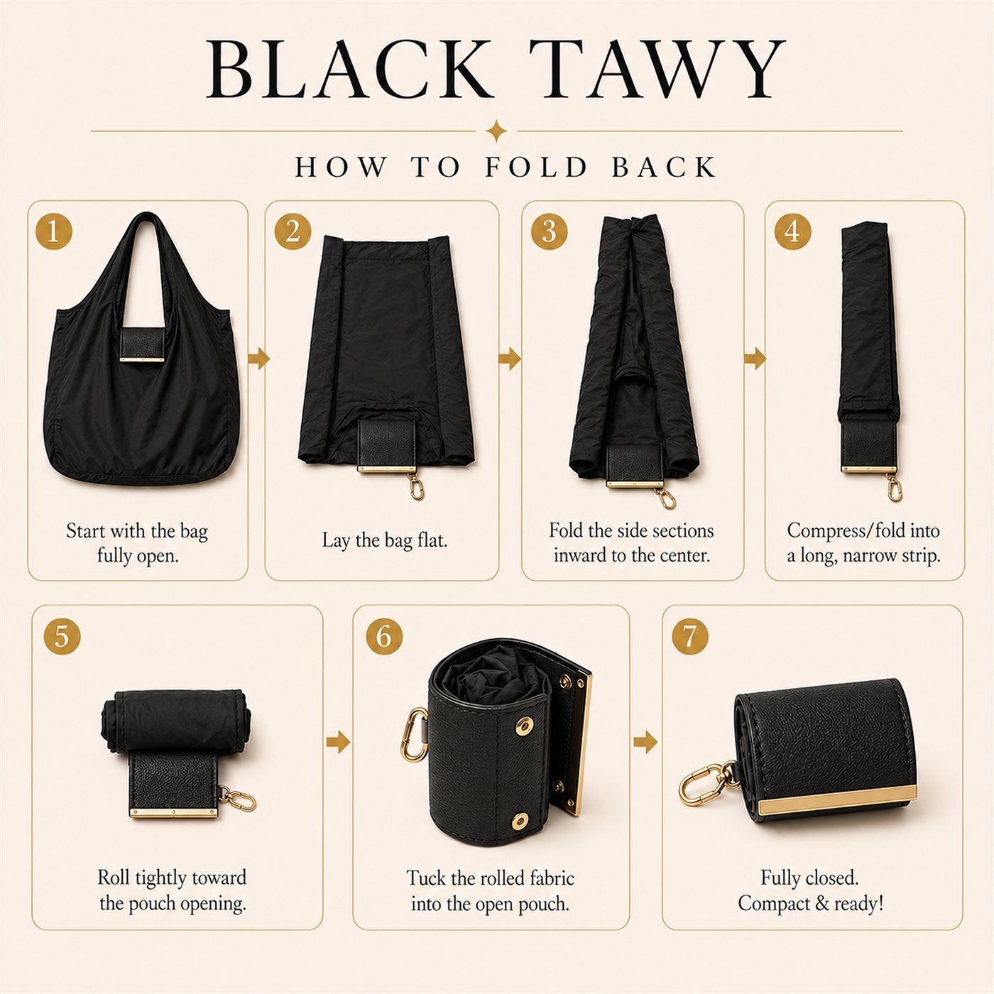 PocketTote™ — Unfold It When You Need It