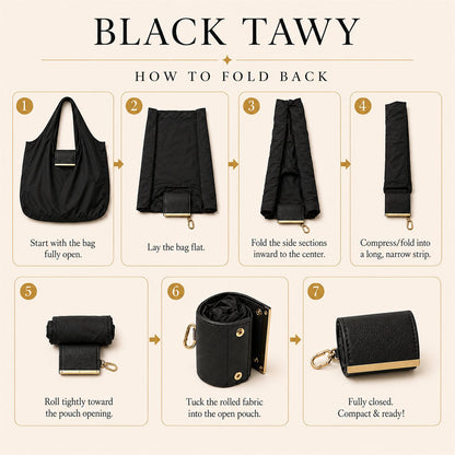 PocketTote™ — Unfold It When You Need It