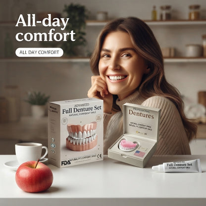 Complete Denture Set — Eat, Smile & Speak with Confidence