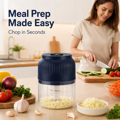 Mini Electric Food Chopper | Chop, Blend & Prep in Seconds