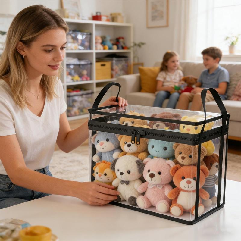 Large Clear Plastic Storage Box