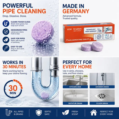 FlowPure™ Pipe Cleaner Tablets