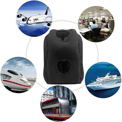 Myblexy AirHug™Inflatable Pillow in a Carry Bag