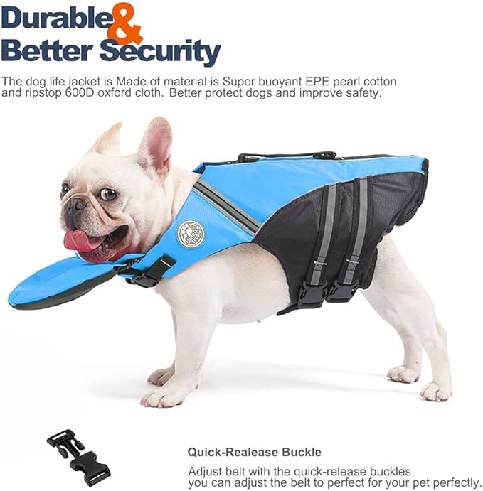 Dog Swimming Jacket - Float, Comfort & Protection