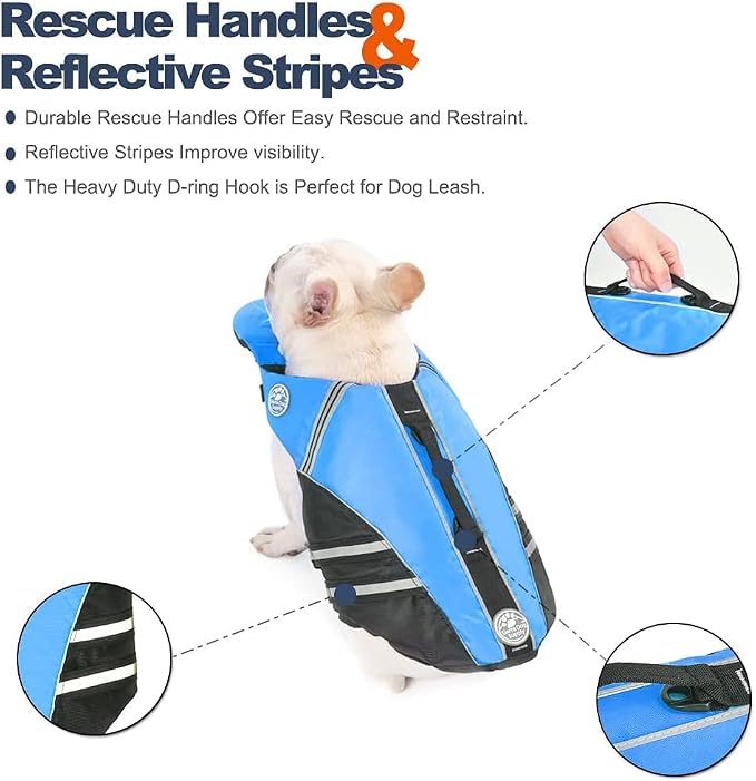 Dog Swimming Jacket - Float, Comfort & Protection