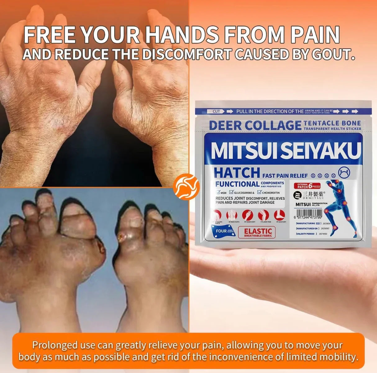 Japanese Thermal Patch- Relief Pain in Minutes