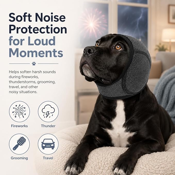 Calming Ear Wrap for Dogs | Anxiety & Noise Relief