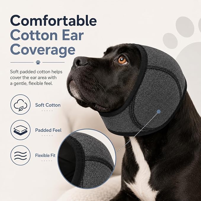 Calming Ear Wrap for Dogs | Anxiety & Noise Relief