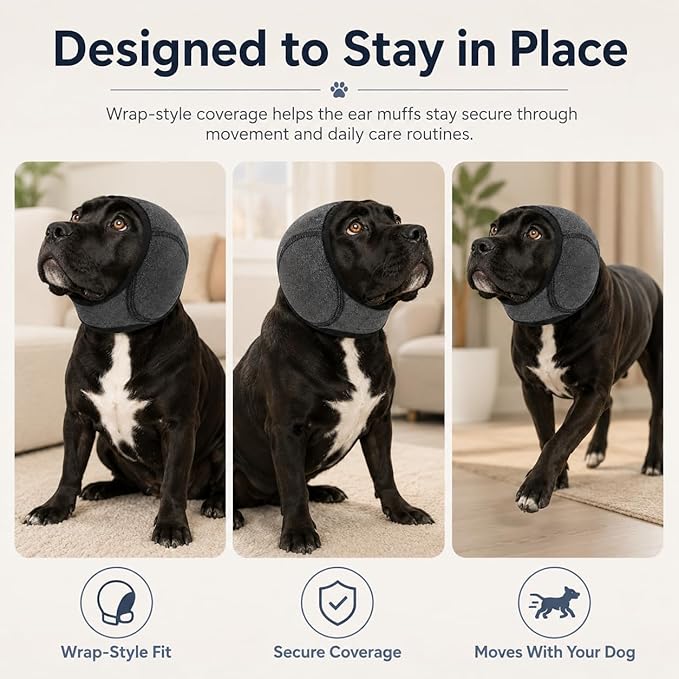 Calming Ear Wrap for Dogs | Anxiety & Noise Relief