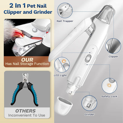 Multifunctional Pet Nail Clipper & Grinder