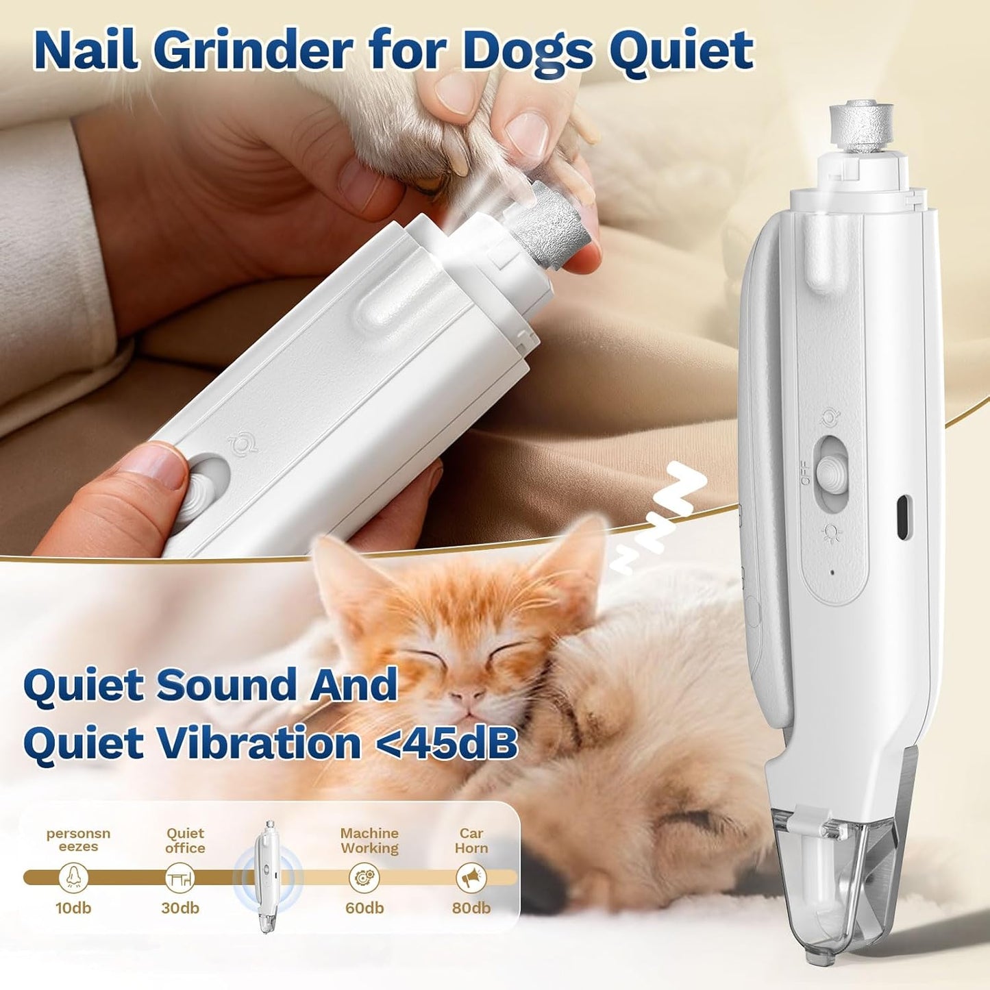 Multifunctional Pet Nail Clipper & Grinder