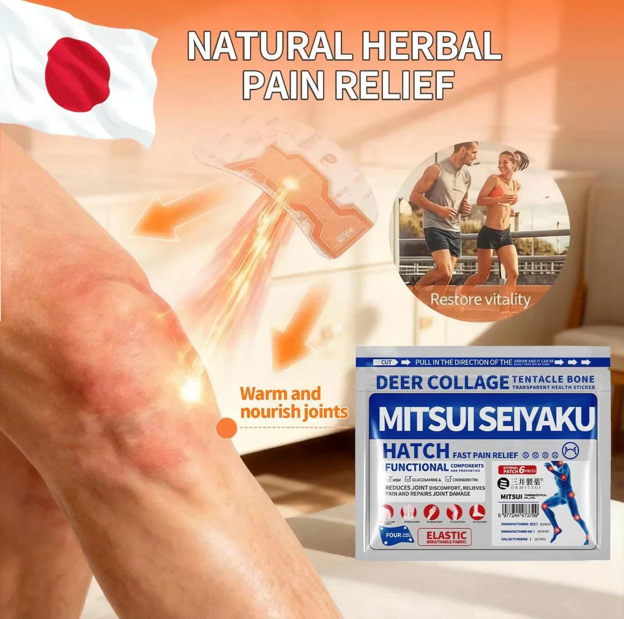 Japanese Thermal Patch- Relief Pain in Minutes