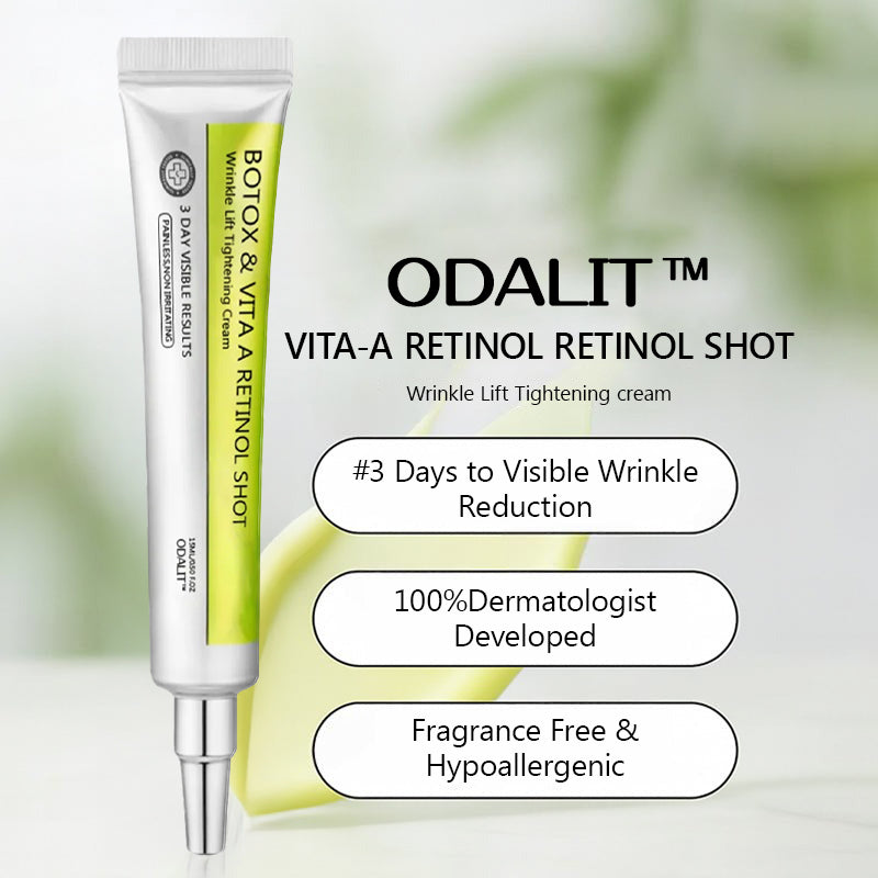 Botox & Retinol Shot - Eraser for Deep Wrinkles, Sagging Jowls & Puffy Eyes