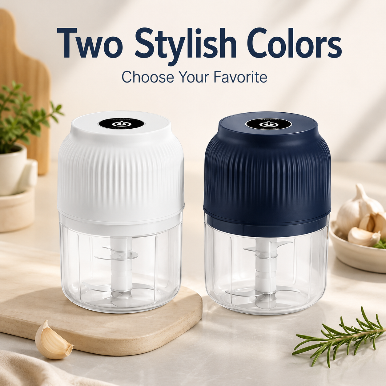 Mini Electric Food Chopper | Chop, Blend & Prep in Seconds