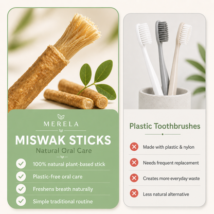 Natural Miswak Sticks | Fresh Breath & Healthy Smile