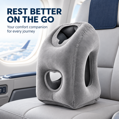 Myblexy AirHug™Inflatable Pillow in a Carry Bag