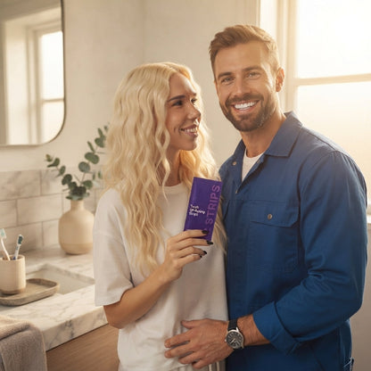 DrDent™ Purple Strips — Brighten Your Smile. Boost Your Confidence.