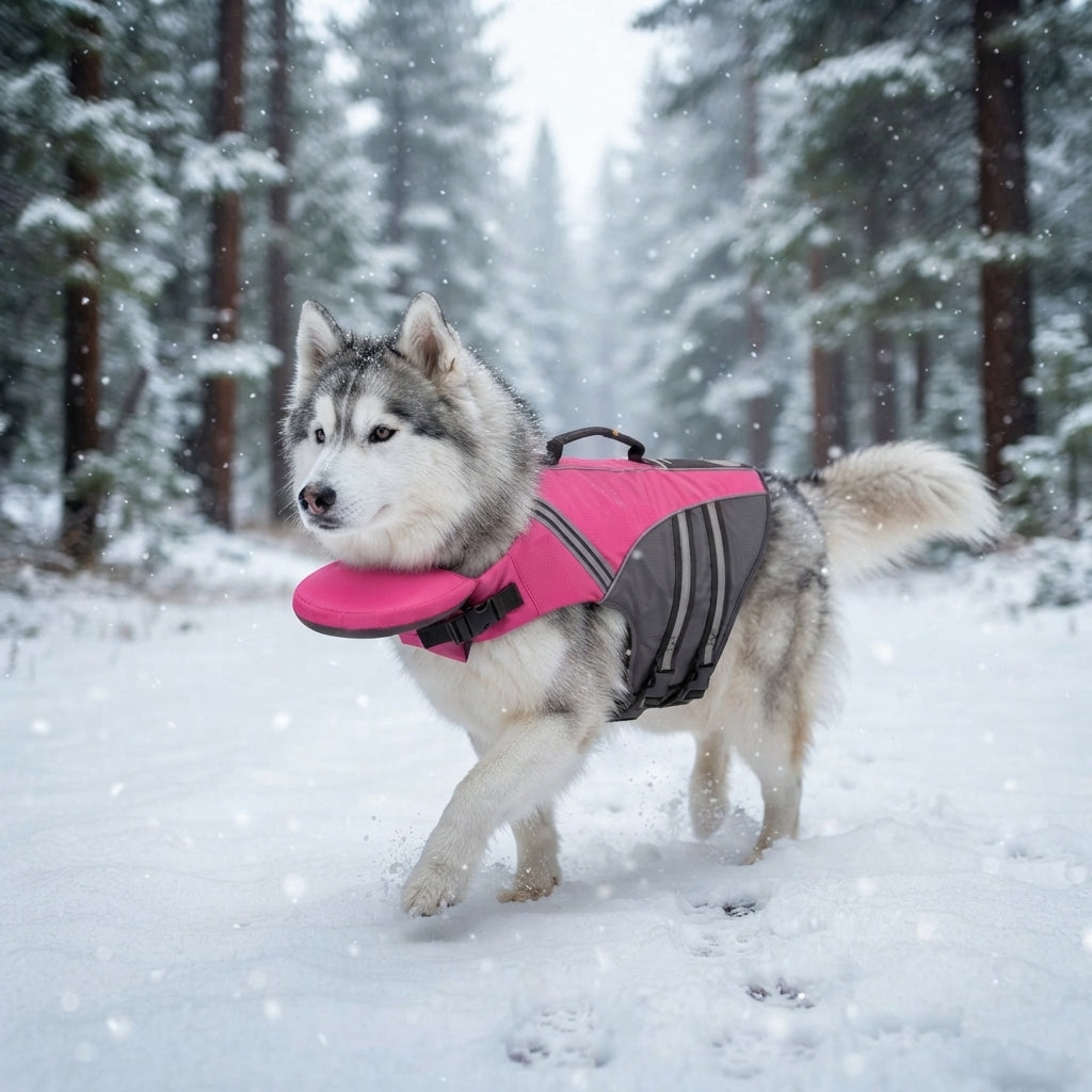 Dog Swimming Jacket - Float, Comfort & Protection
