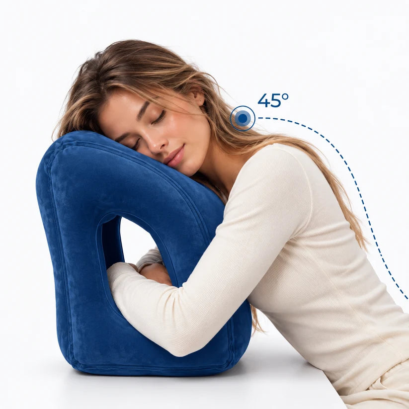 Myblexy AirHug™Inflatable Pillow in a Carry Bag