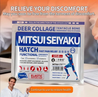 Japanese Pain Relief Patch – Drug-Free Relief for Back, Neck & Joints