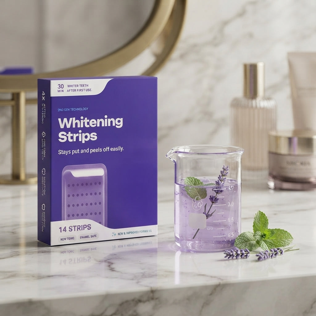 DrDent™ Purple Strips — Brighten Your Smile. Boost Your Confidence.