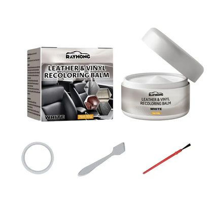 Leather & Vinyl Recoloring Balm — Fix Cracks, Tears & Scratches in Minutes
