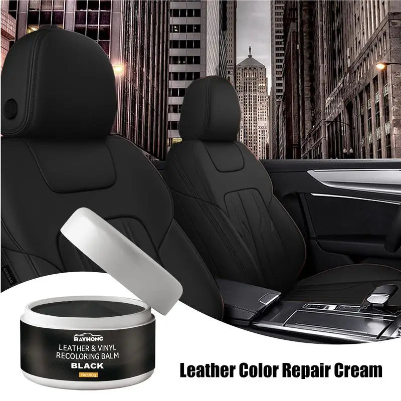 Leather & Vinyl Recoloring Balm — Fix Cracks, Tears & Scratches in Minutes