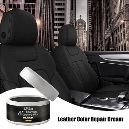 Leather & Vinyl Recoloring Balm — Fix Cracks, Tears & Scratches in Minutes