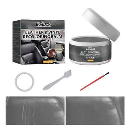 Leather & Vinyl Recoloring Balm — Fix Cracks, Tears & Scratches in Minutes