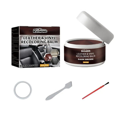 Leather & Vinyl Recoloring Balm — Fix Cracks, Tears & Scratches in Minutes