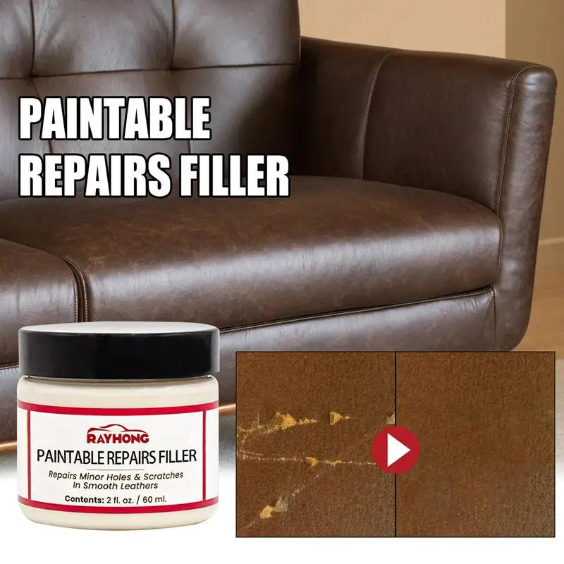 Leather & Vinyl Recoloring Balm — Fix Cracks, Tears & Scratches in Minutes