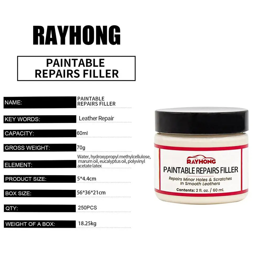 Leather & Vinyl Recoloring Balm — Fix Cracks, Tears & Scratches in Minutes