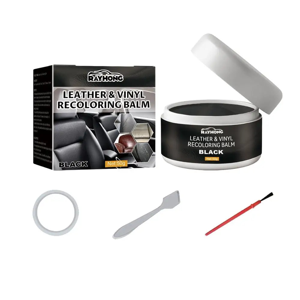 Leather & Vinyl Recoloring Balm — Fix Cracks, Tears & Scratches in Minutes