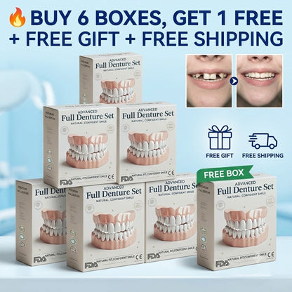 Complete Denture Set — Eat, Smile & Speak with Confidence