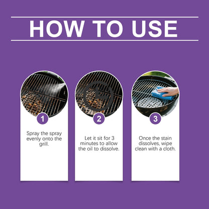 Fast-Acting Heavy-Duty Grill Degreaser Spray