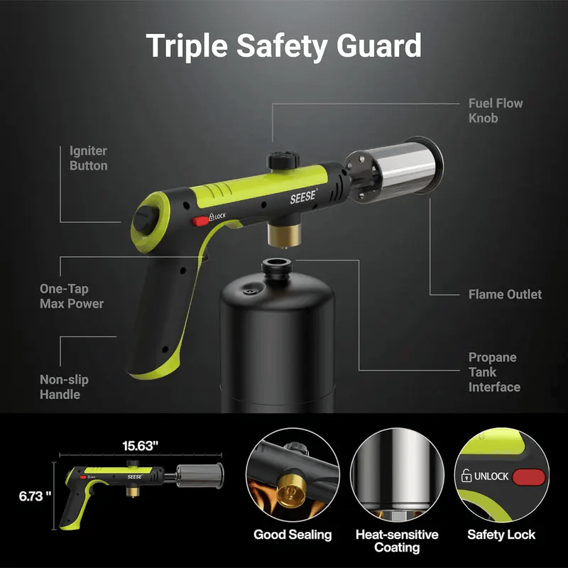 Powerful Propane Torch Gun