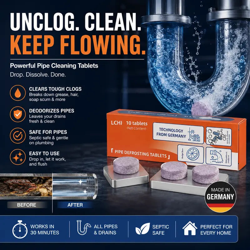 FlowPure™ Pipe Cleaner Tablets
