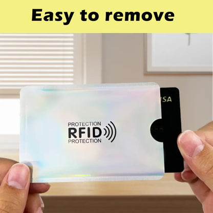 SecureShield™ RFID Blocking Sleeves (8-Pack)
