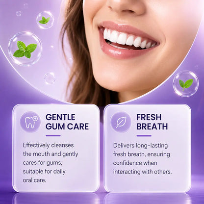 Purple Mouthwash – Brighter-Looking Smile