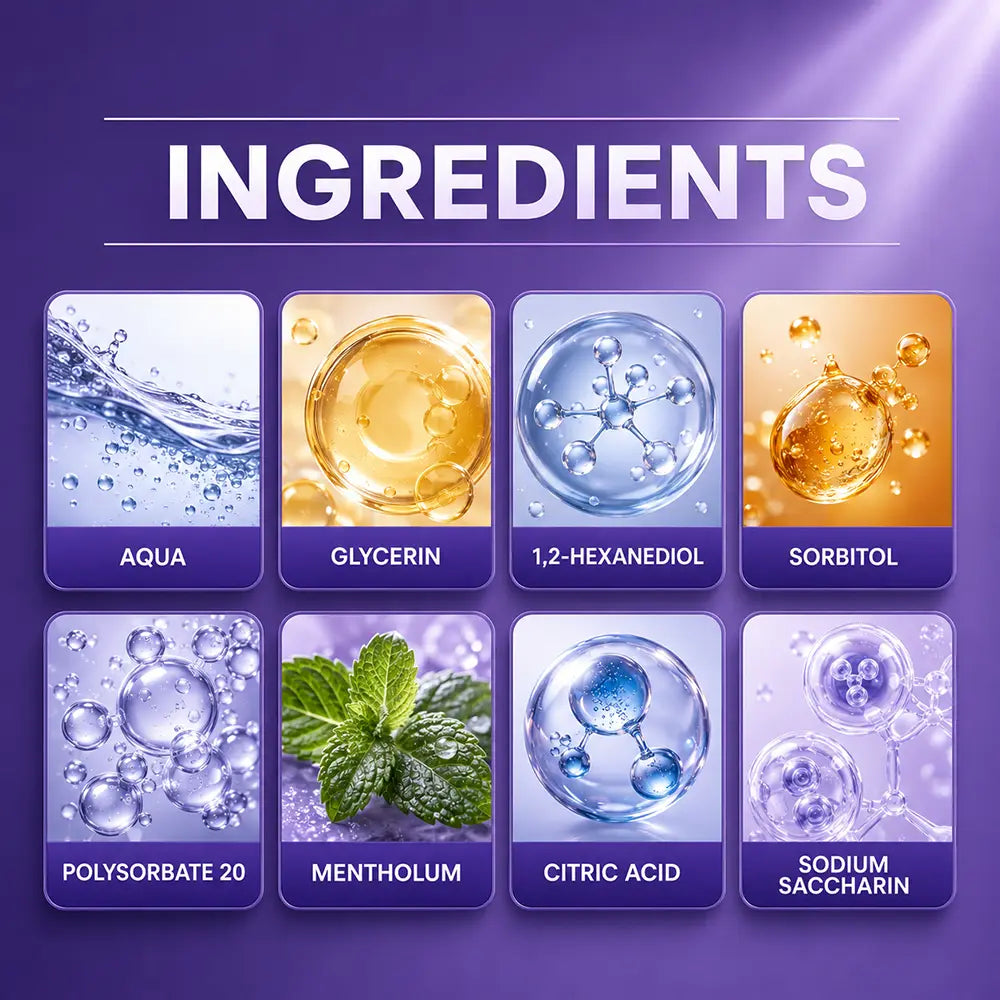Purple Mouthwash – Brighter-Looking Smile